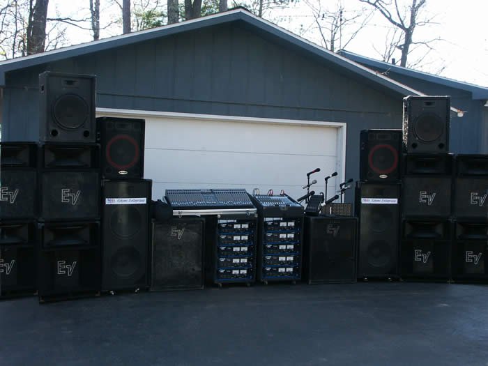 Some of our Public Address System That's up for sale